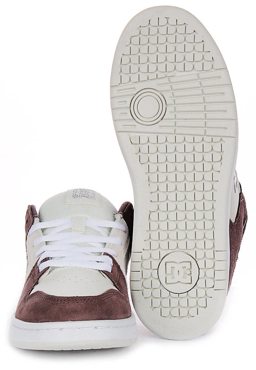 Agile Design Dc Shoes Manteca 4 In White Purple For Women