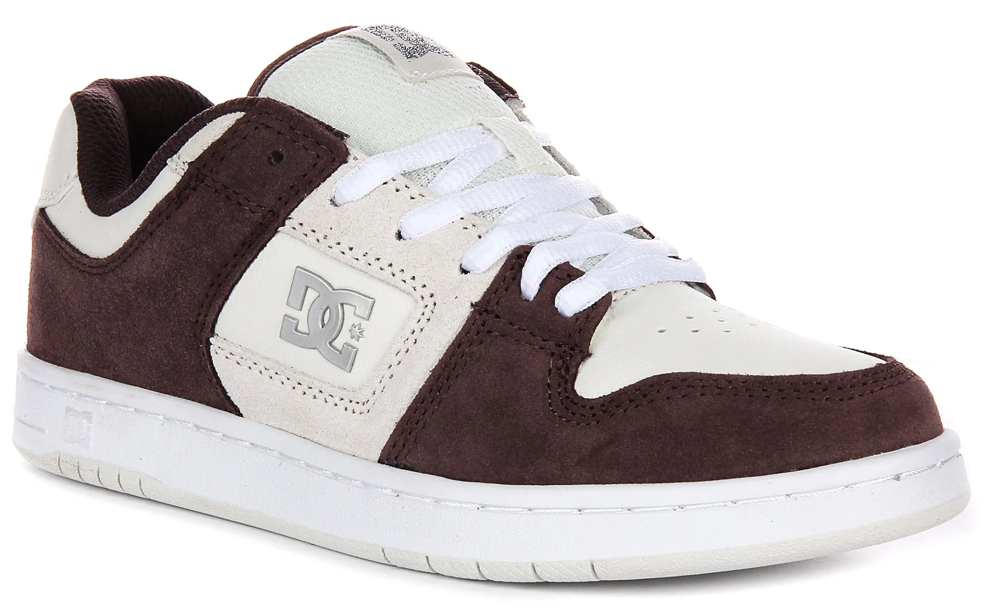 Dc Shoes Manteca 4 In White Purple For Women Core Routine Quick Action