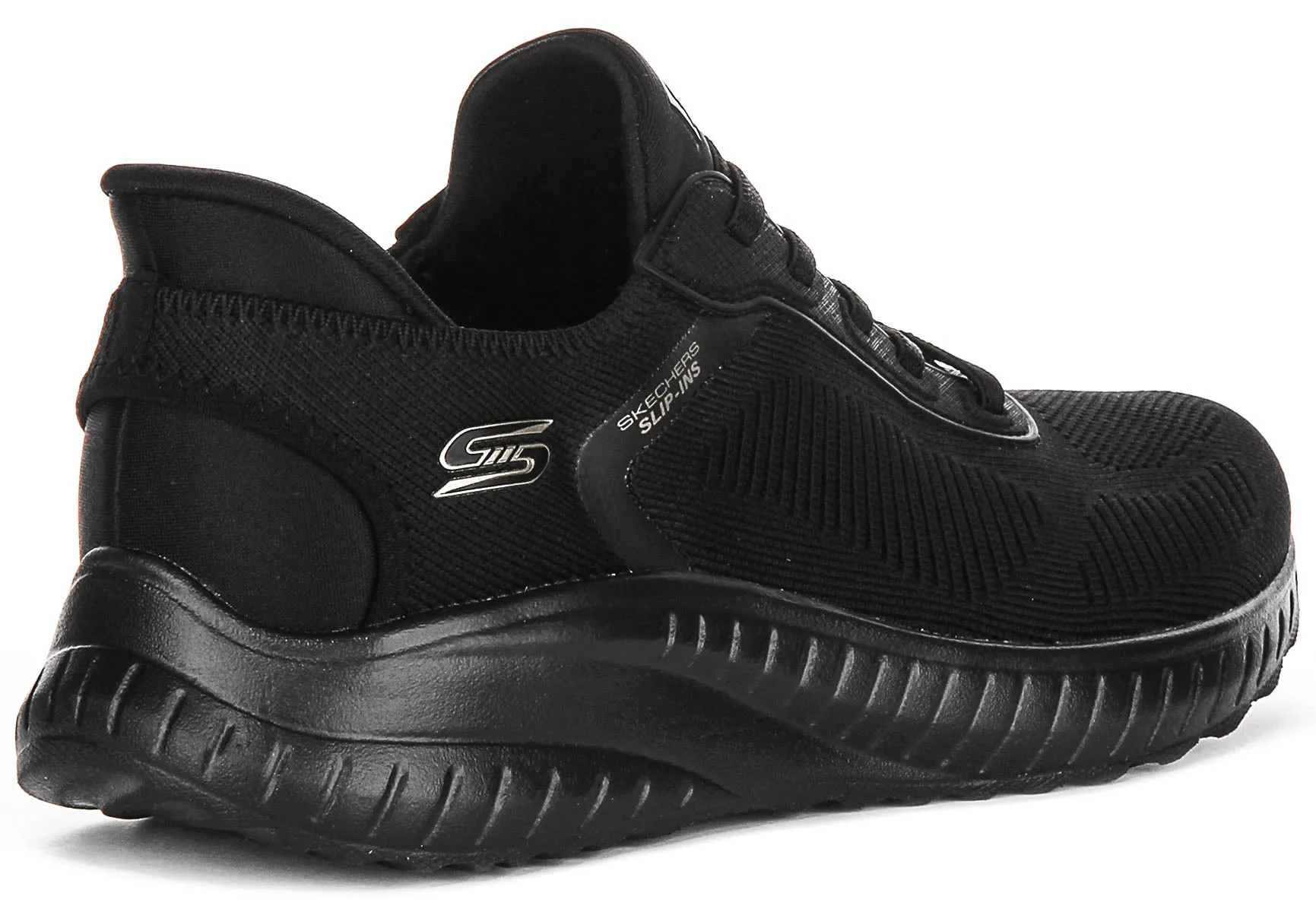 Agile Flex Skechers Bobs Sport Squad In Black For Women