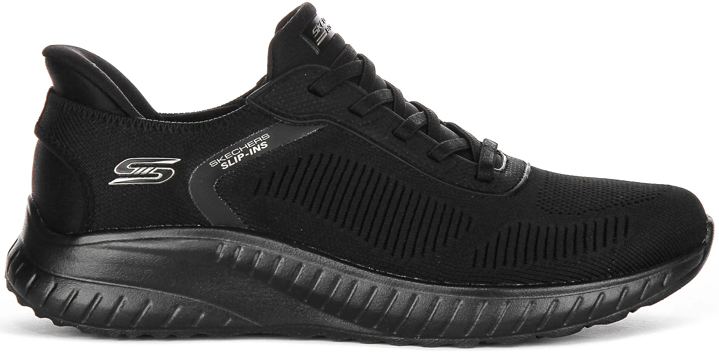 Agile Flex Skechers Bobs Sport Squad In Black For Women