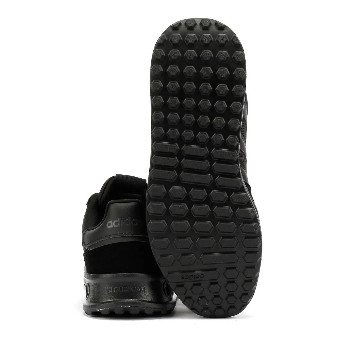 Agile Step Adidas Run 84 Men's Black Trainers