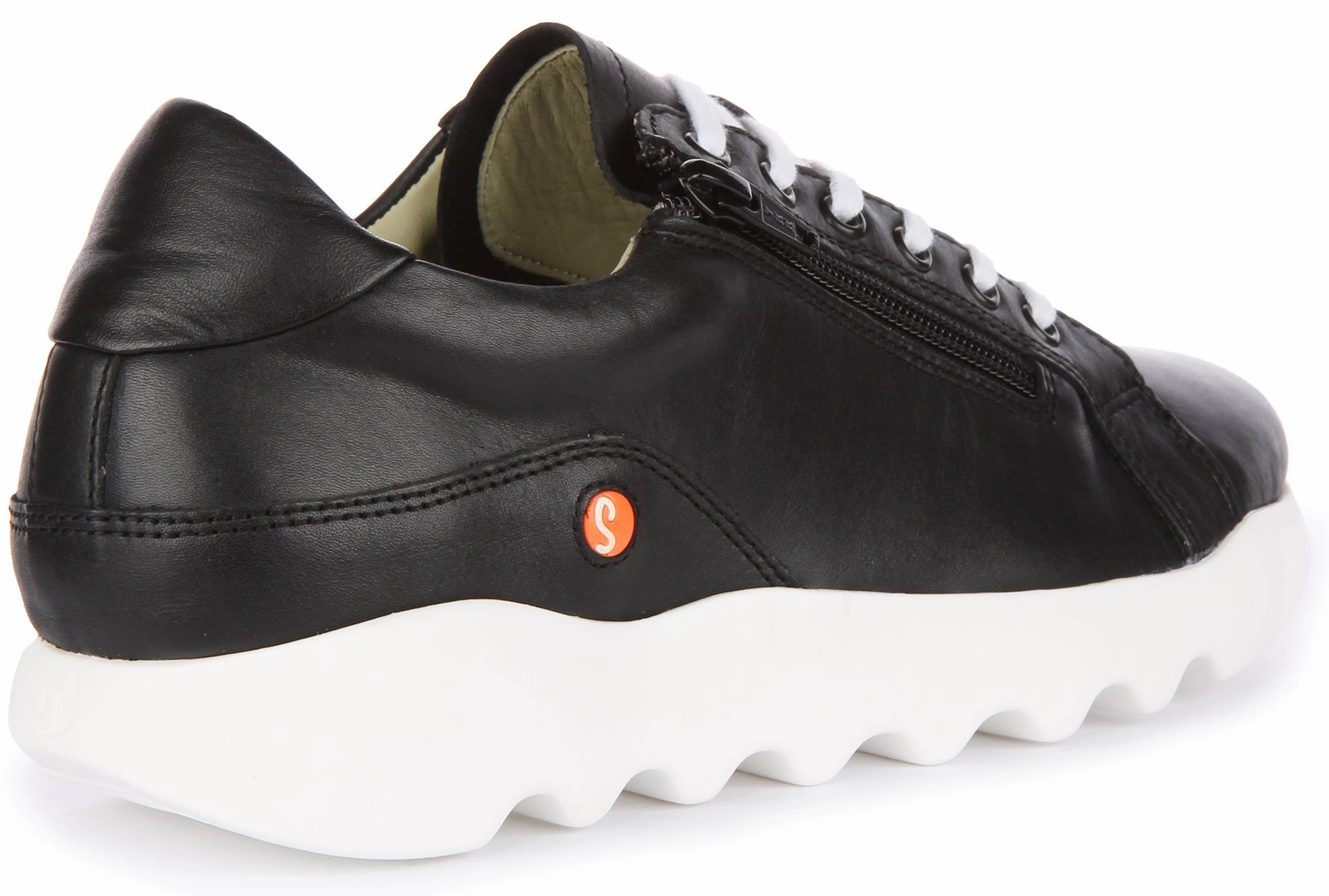 Agile Fit Softinos Whiz Smooth In Black For Women