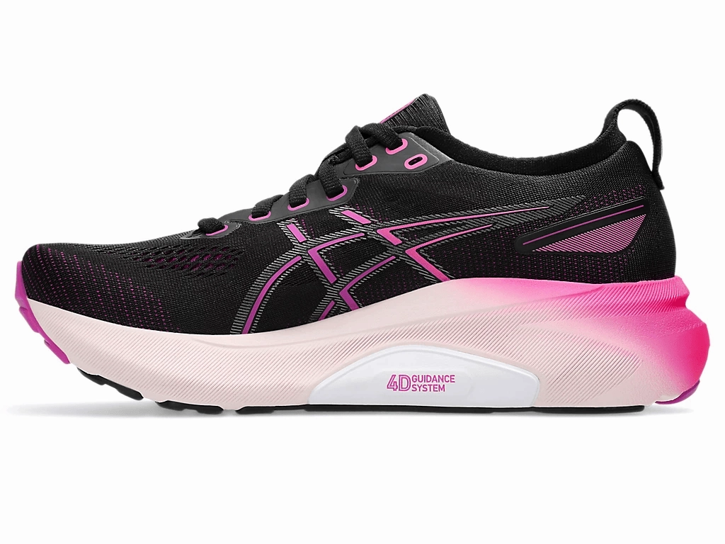 Agile Motion ASICS - Gel Kayano 31 - Black/Bold Magenta - Women's [1012B671 003]