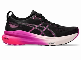 Style Play Soft cushion ASICS - Gel Kayano 31 - Black/Bold Magenta - Women's [1012B671 003]
