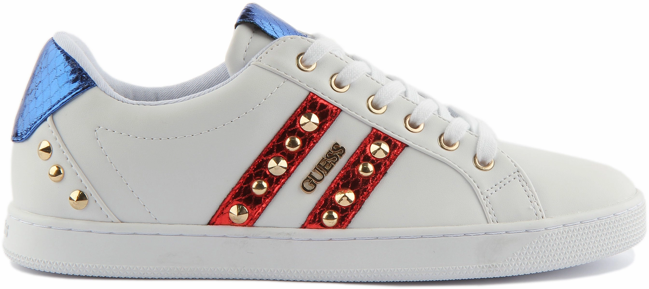 Agile Move Guess Rassta Studded White For Women