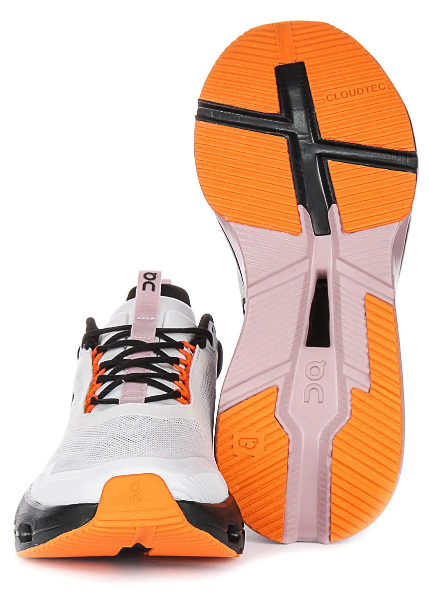 Agility Move On Running Cloudnova X In Grey Orange For Women