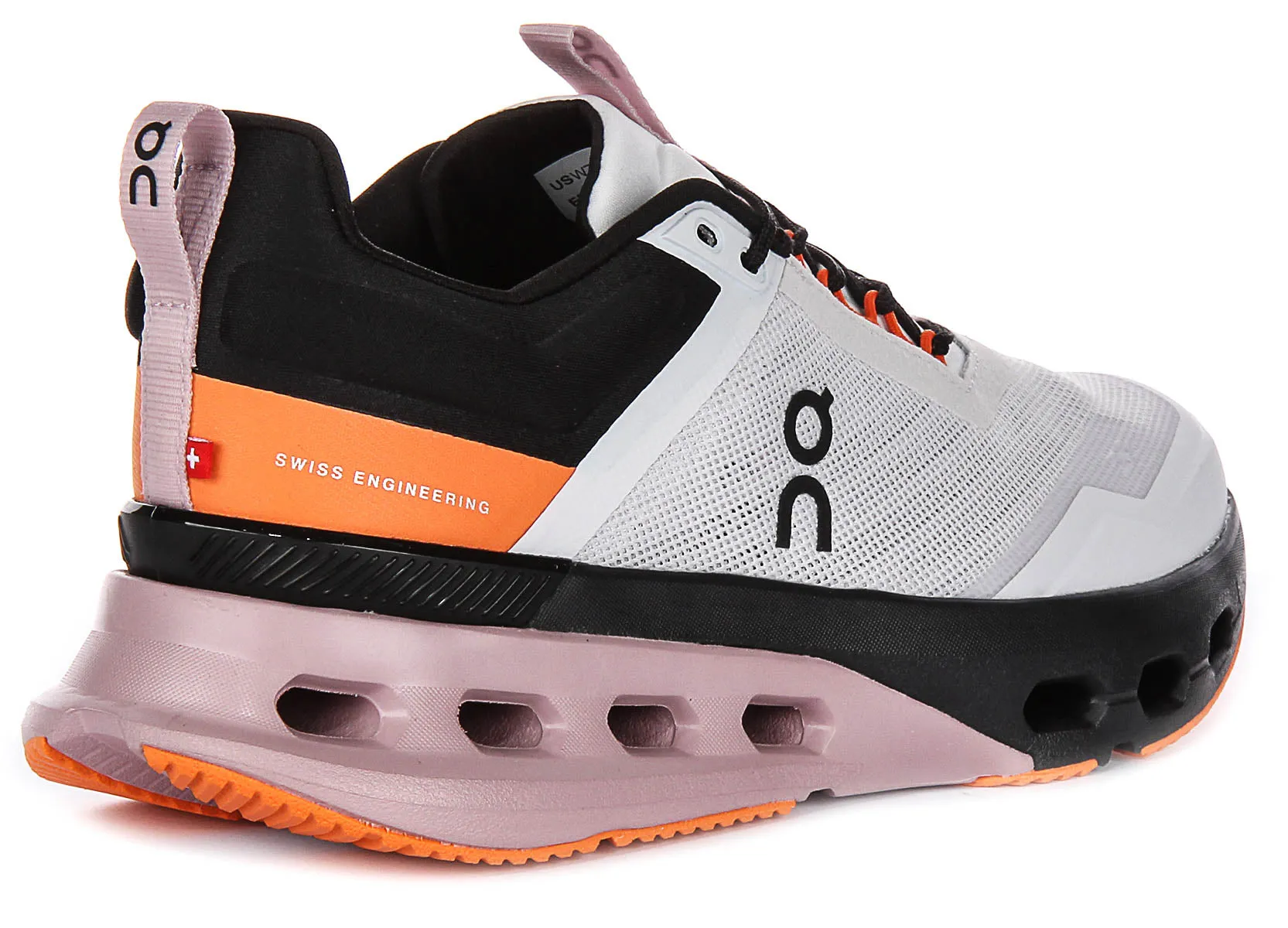 Agility Move On Running Cloudnova X In Grey Orange For Women