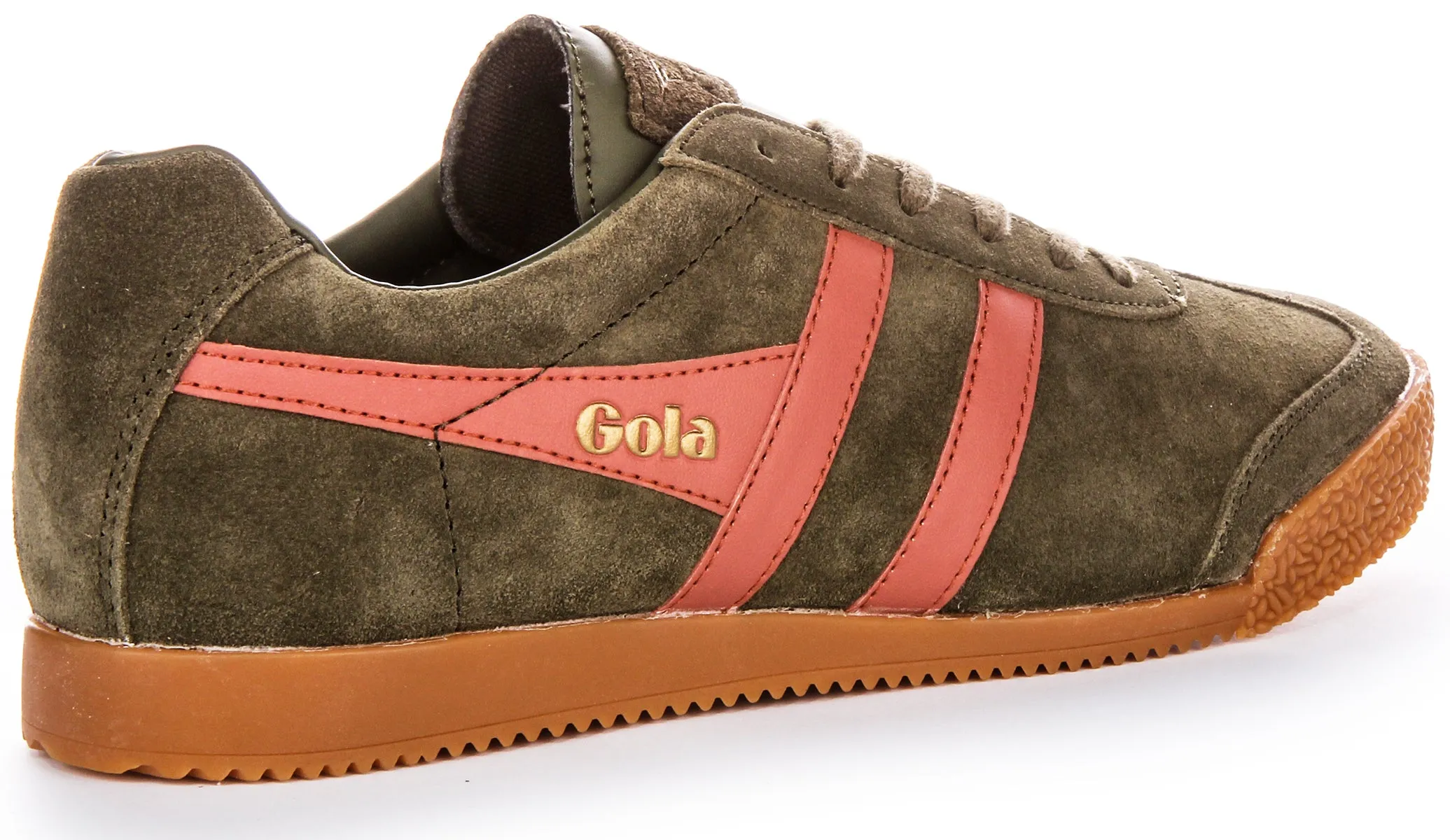 Agility Plus Gola Classics Harrier In Khaki Orange For Men
