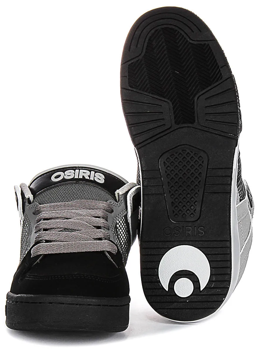 Agility Plus Osiris Pixel In Black Grey For Men