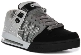Osiris Pixel In Black Grey For Men Lifestyle Fit High Speed