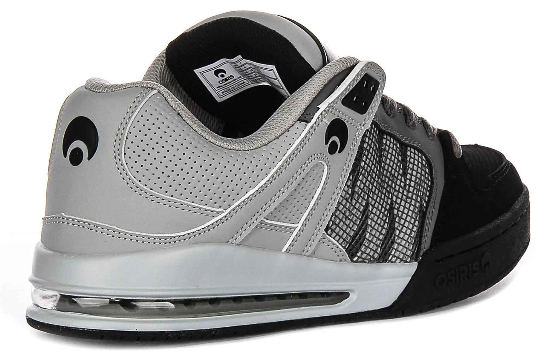 Agility Plus Osiris Pixel In Black Grey For Men
