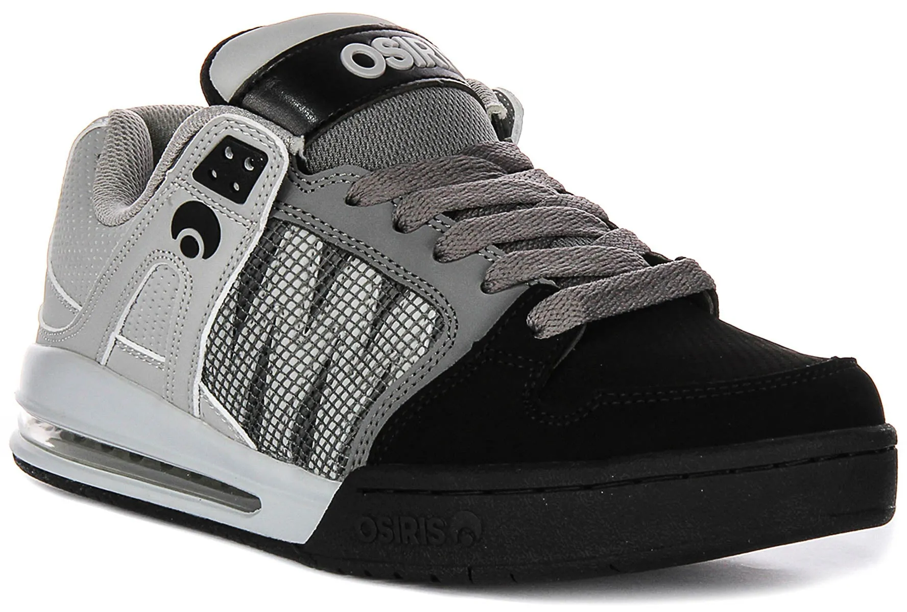 Osiris Pixel In Black Grey For Men Lifestyle Fit High Speed