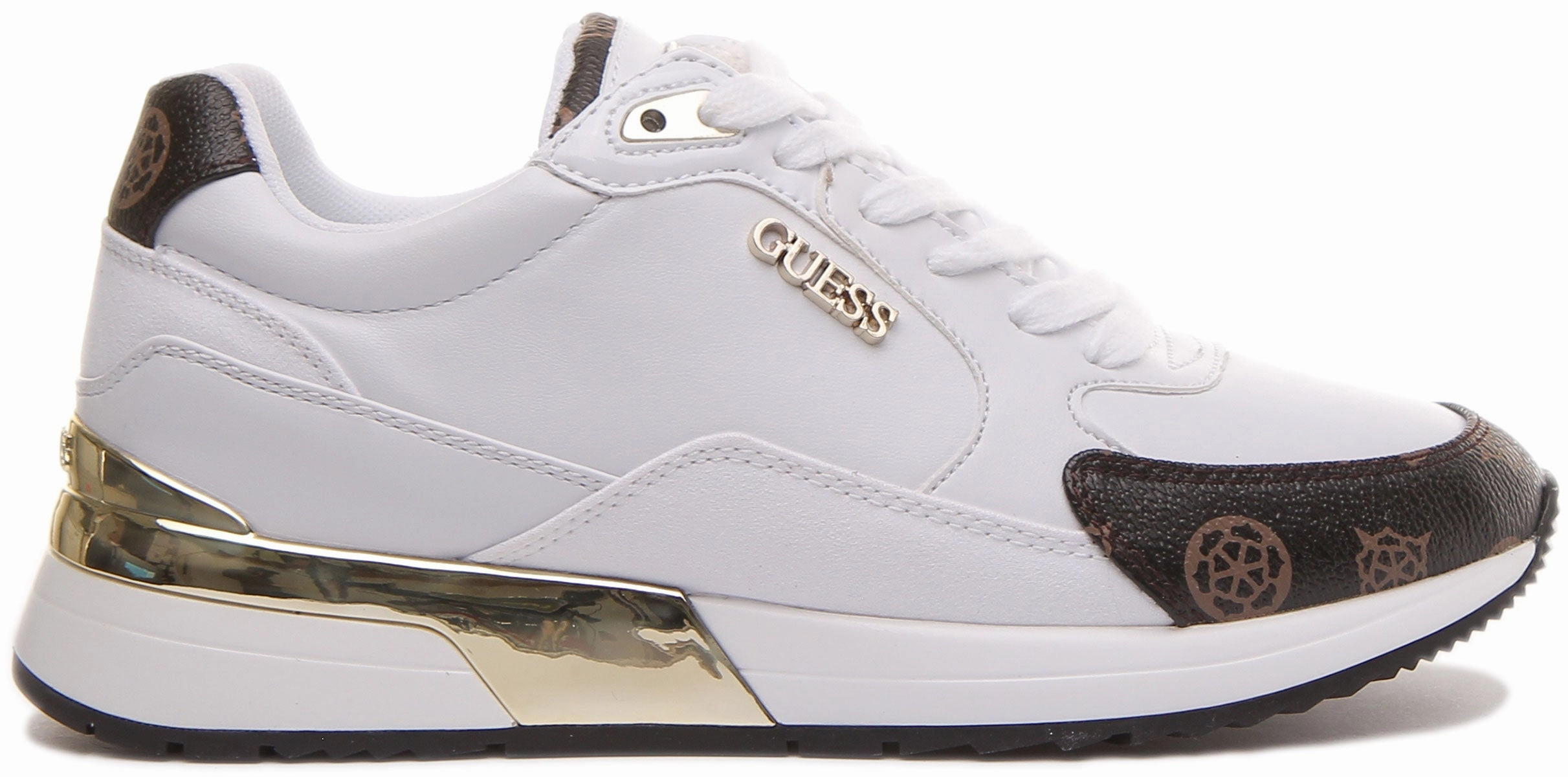 Agility Core Guess Moxea In White Brown For Women