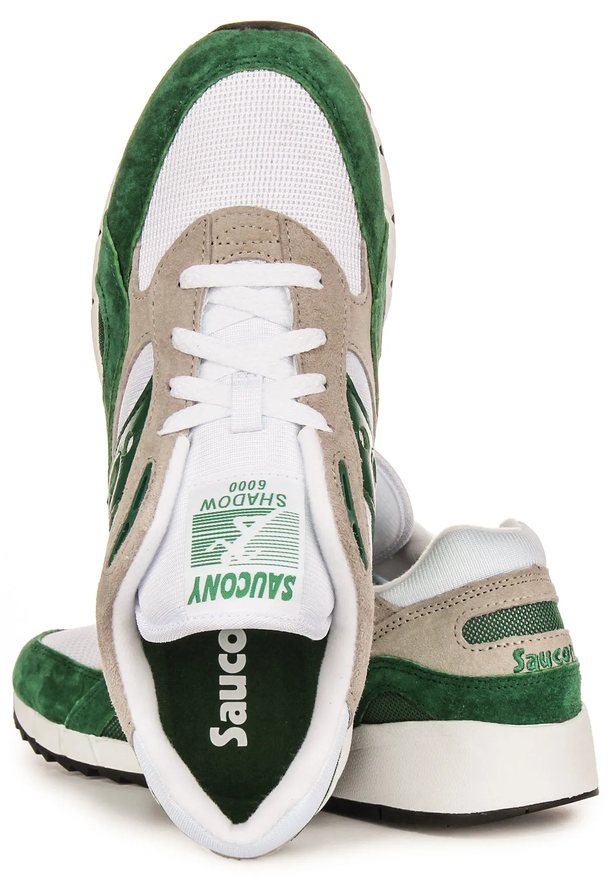 Air Bounce Saucony Shadow 6000 In Green For Unisex