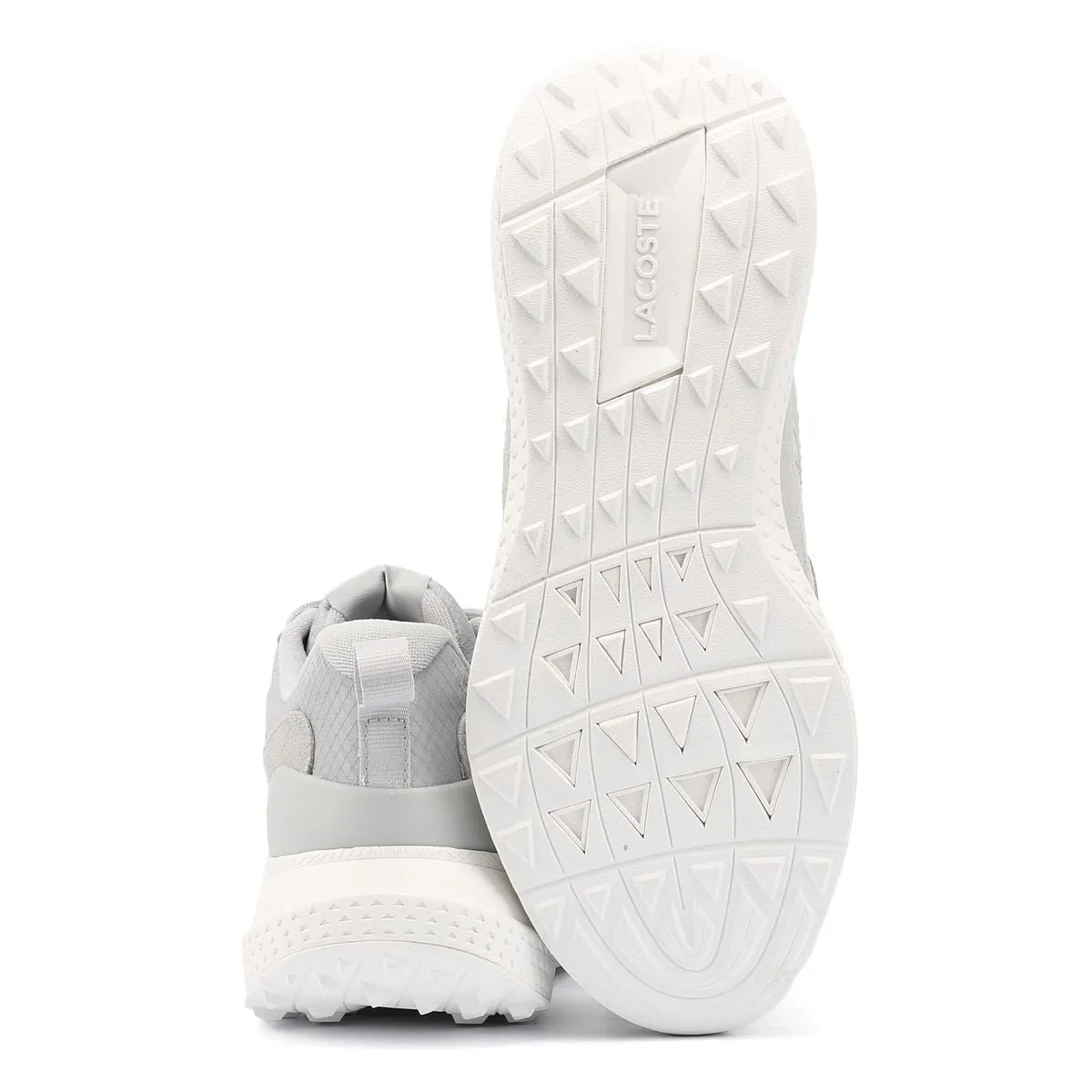 Air Foam Lacoste L003 Evo Men's Grey/White Trainers