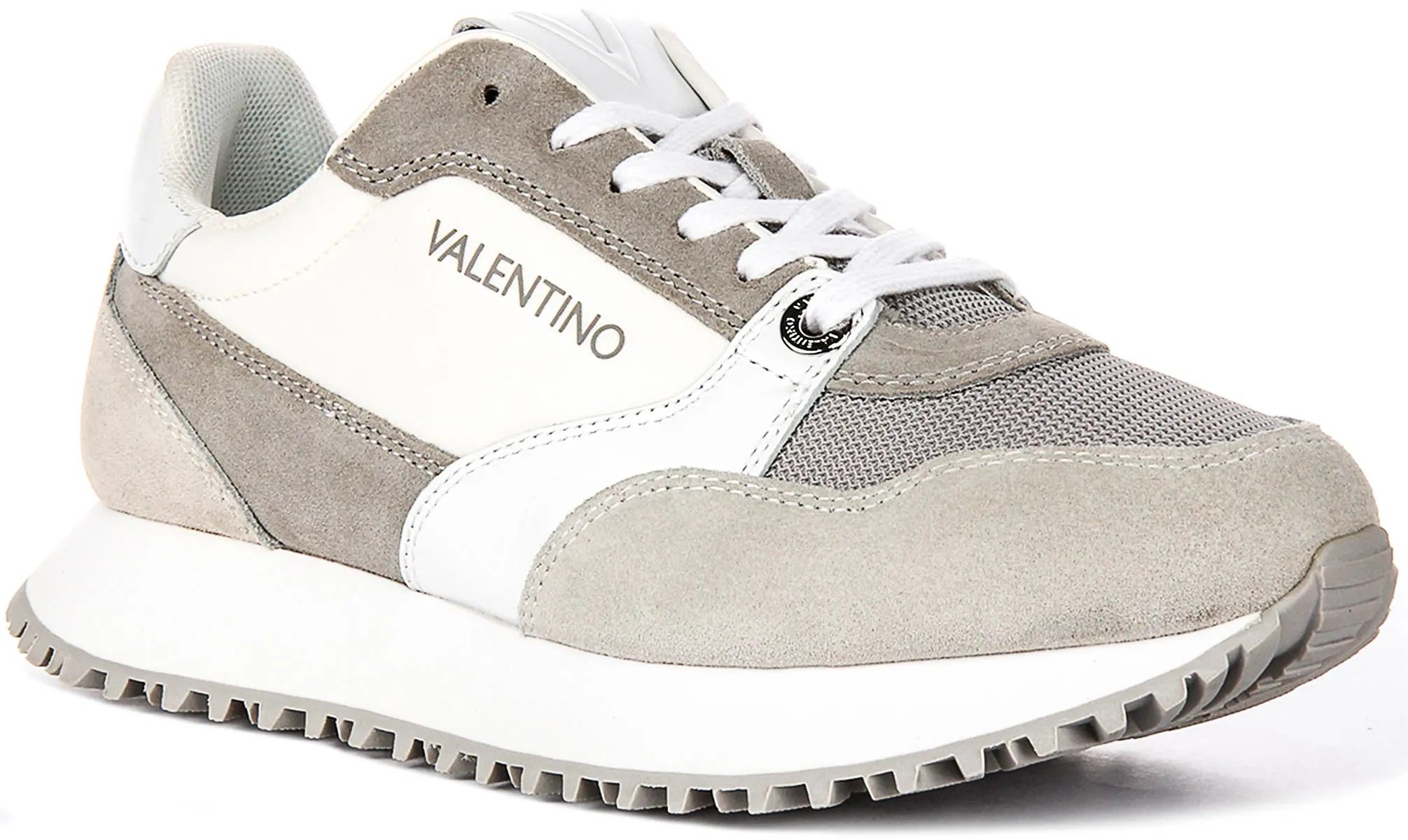 Trail Motion Valentino Dred Sneaker In Grey White For Women