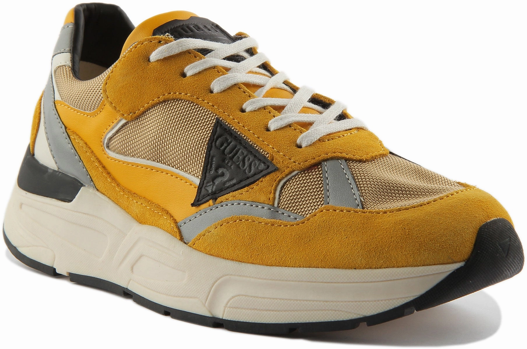 Quick Exercise Guess Roria Trainer In Yellow For Men