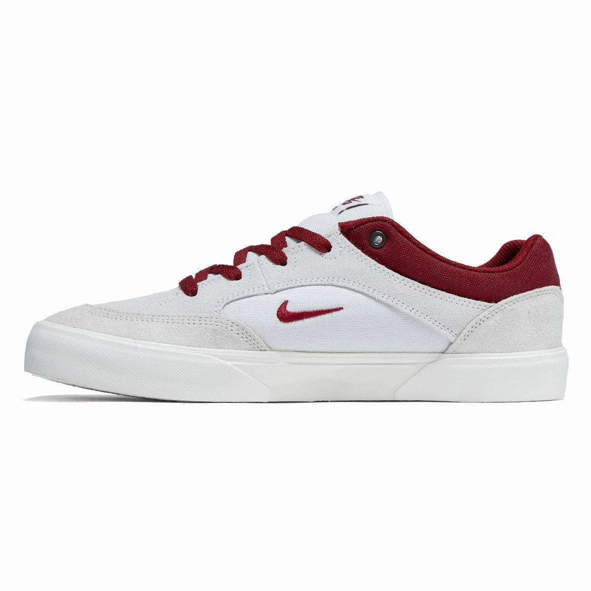 Air Comfort Nike SB Malor Shoes - Summit White/Team Red/Phantom Sail