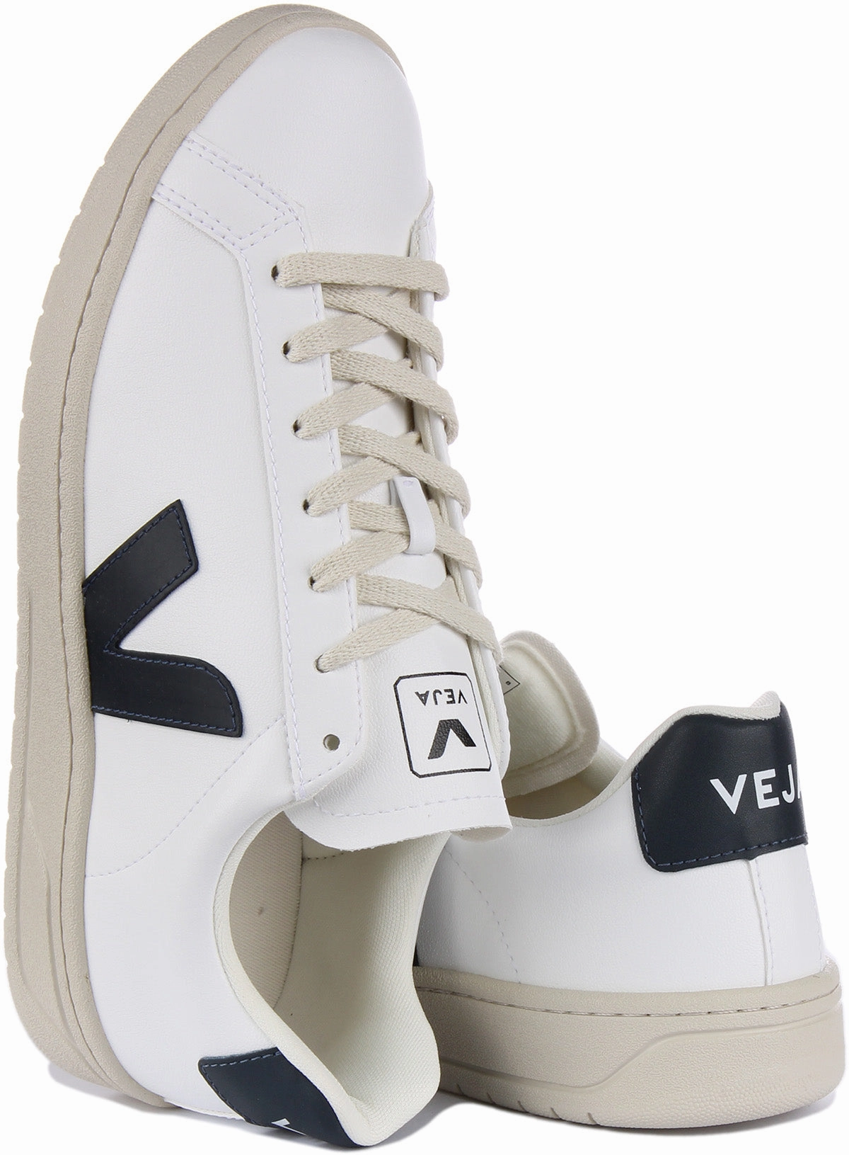 Air Comfort Veja Urca Cwl In White Navy For Women