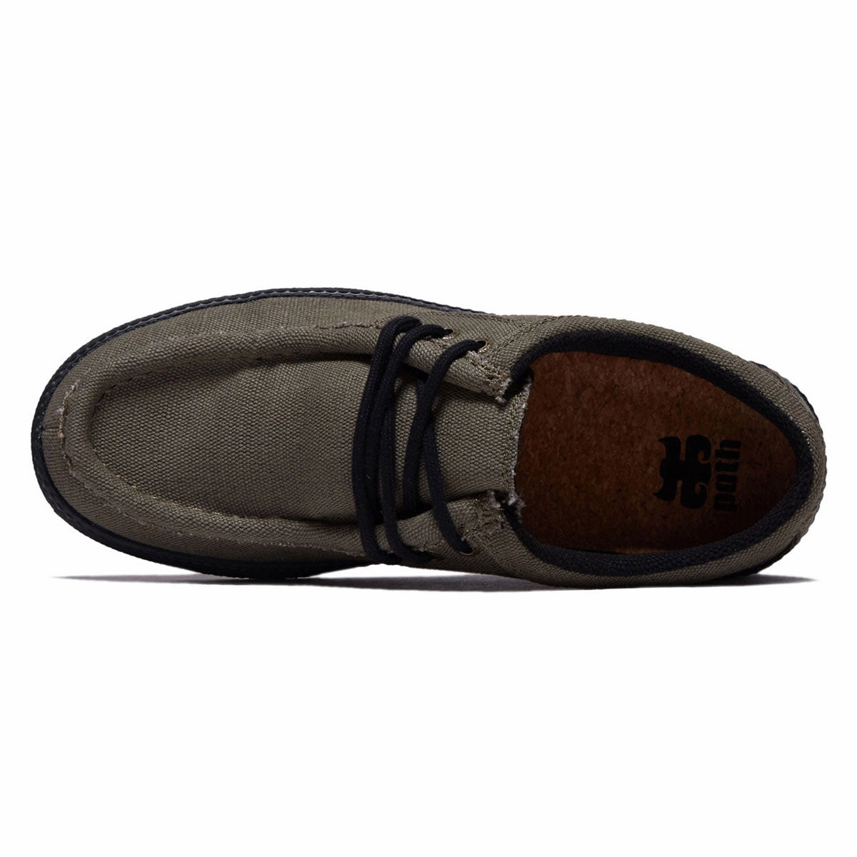 Air Ease IPath Cats Low Shoes - Olive Hemp