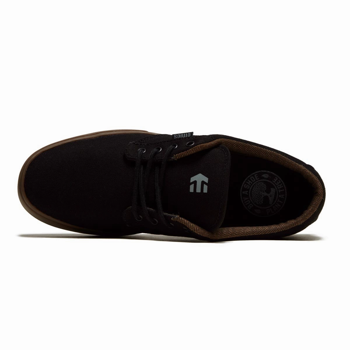 Air Edge Etnies Jameson 2 Eco Shoes - Black/Charcoal/Gum
