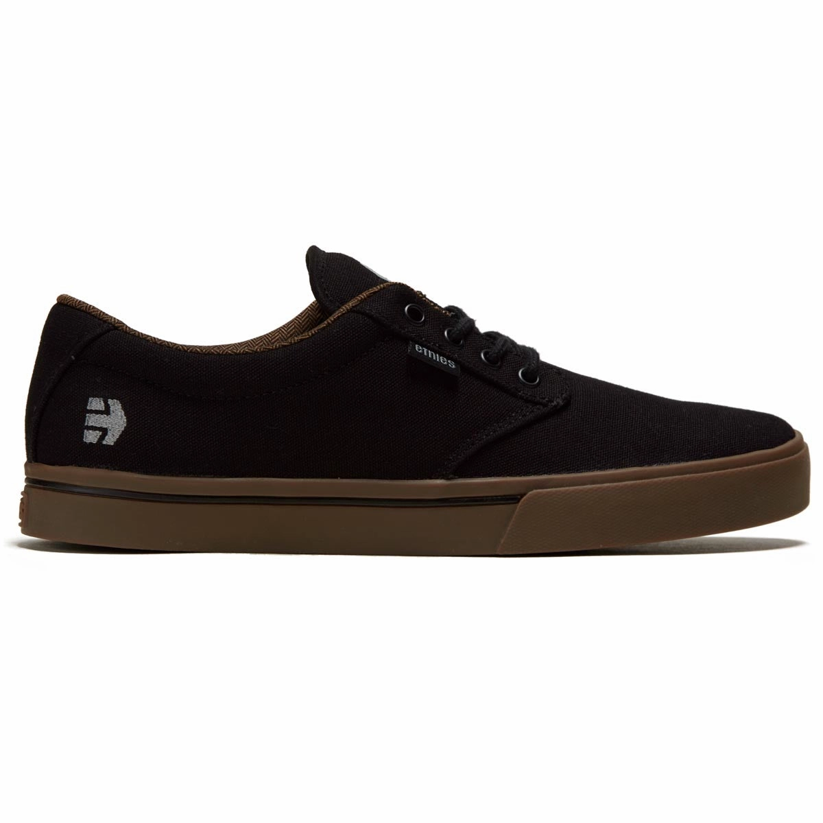 Flat Step Skater All Day Etnies Jameson 2 Eco Shoes - Black/Charcoal/Gum