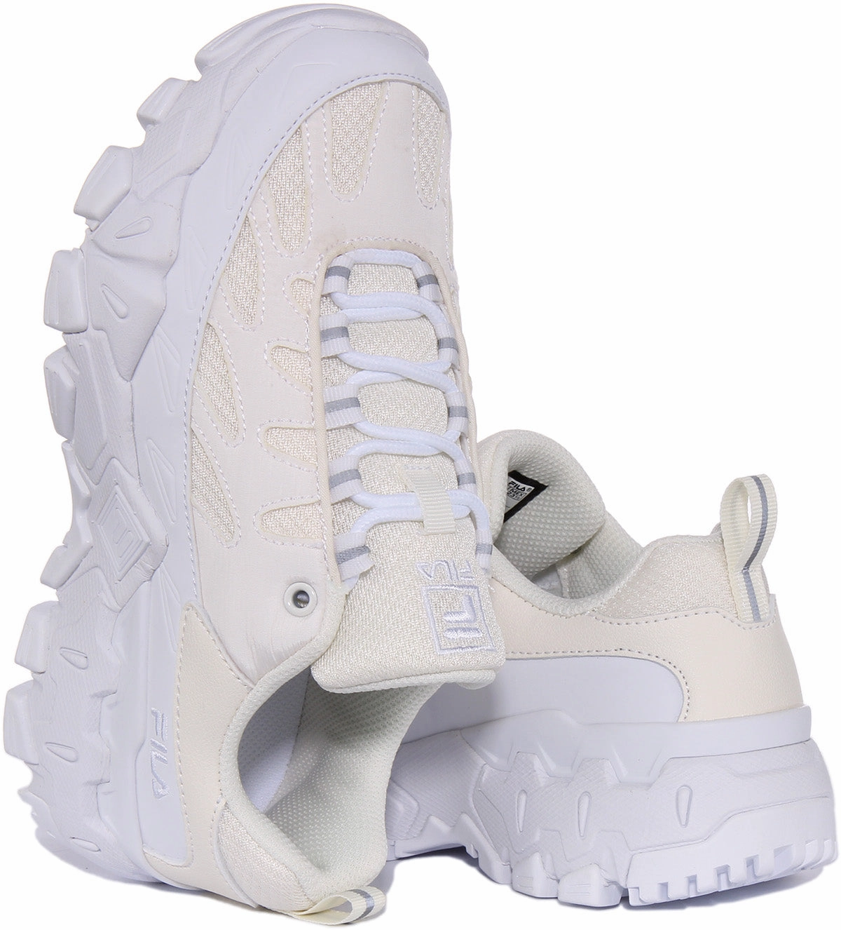 Air Flow Fila Raid Chunky Trainer In White