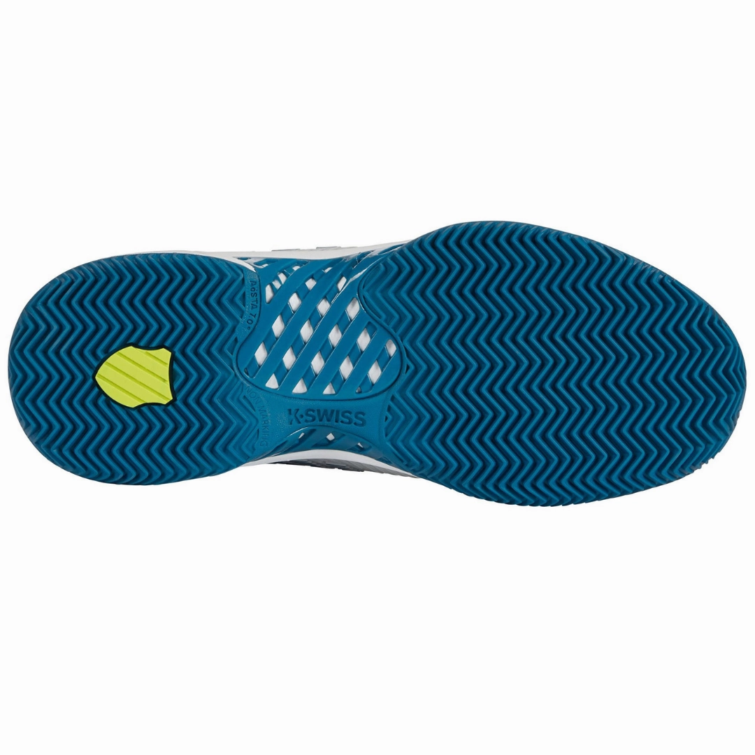 Air Flow K Swiss Hypercourt Express HB  Mens Tennis Shoes -  White/Celestial/Primrose