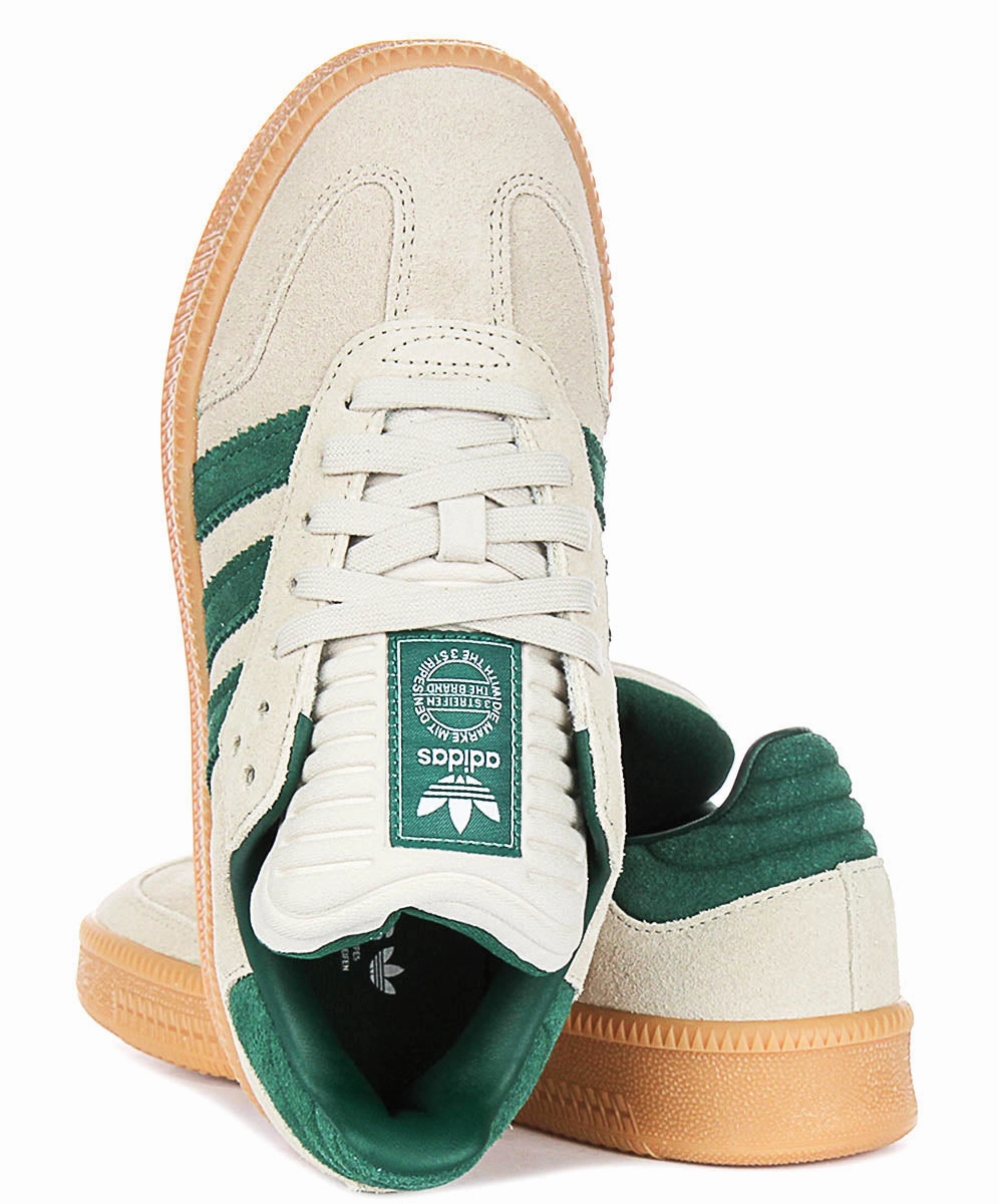 Air Flow System Adidas Samba XLG In Grey For Juniors