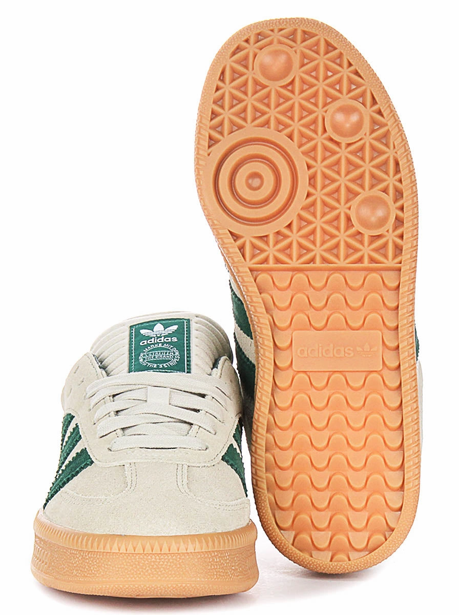 Air Flow System Adidas Samba XLG In Grey For Juniors