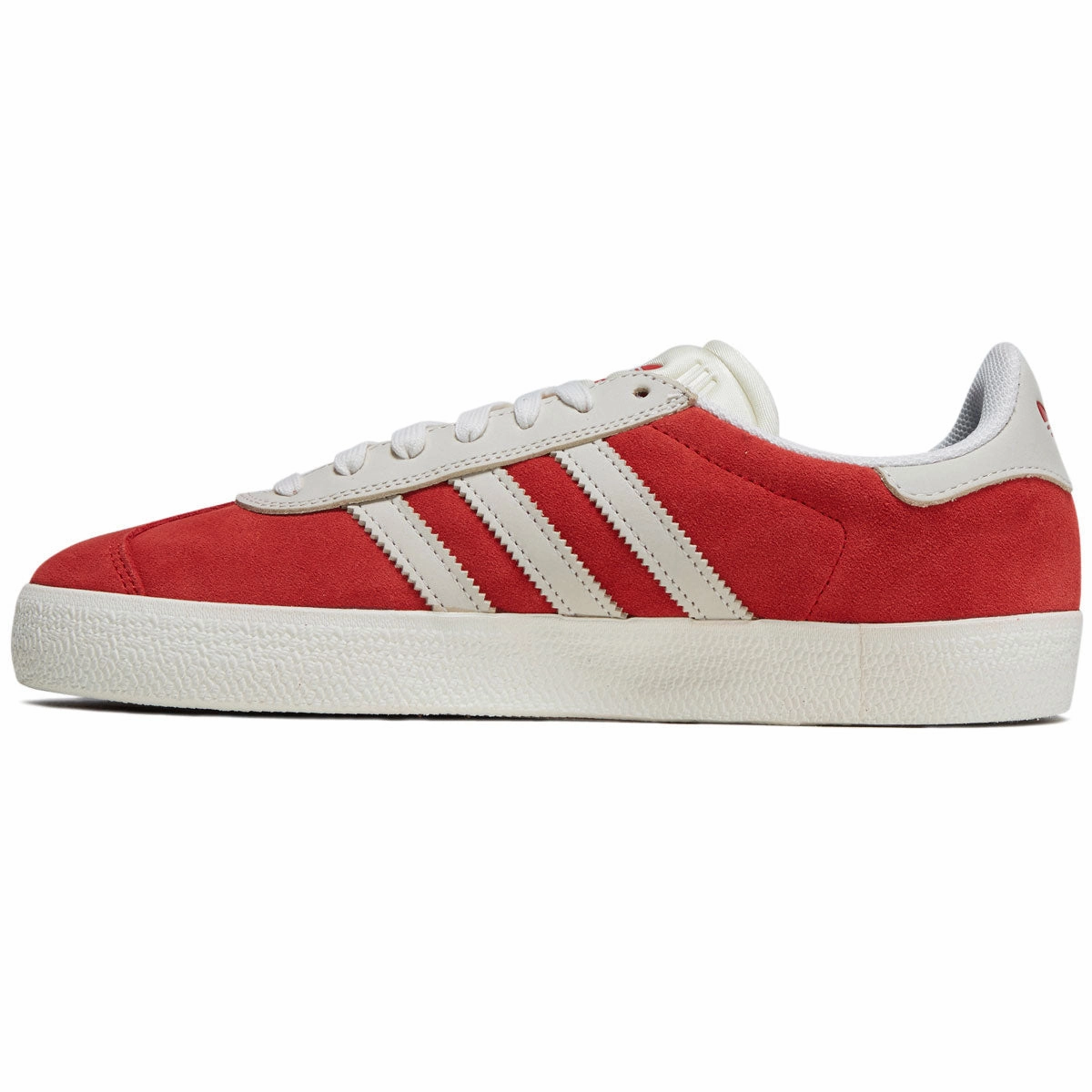 Air Force Adidas Gazelle Adv Shoes - Better Scarlet/Core White/Gold Metallic