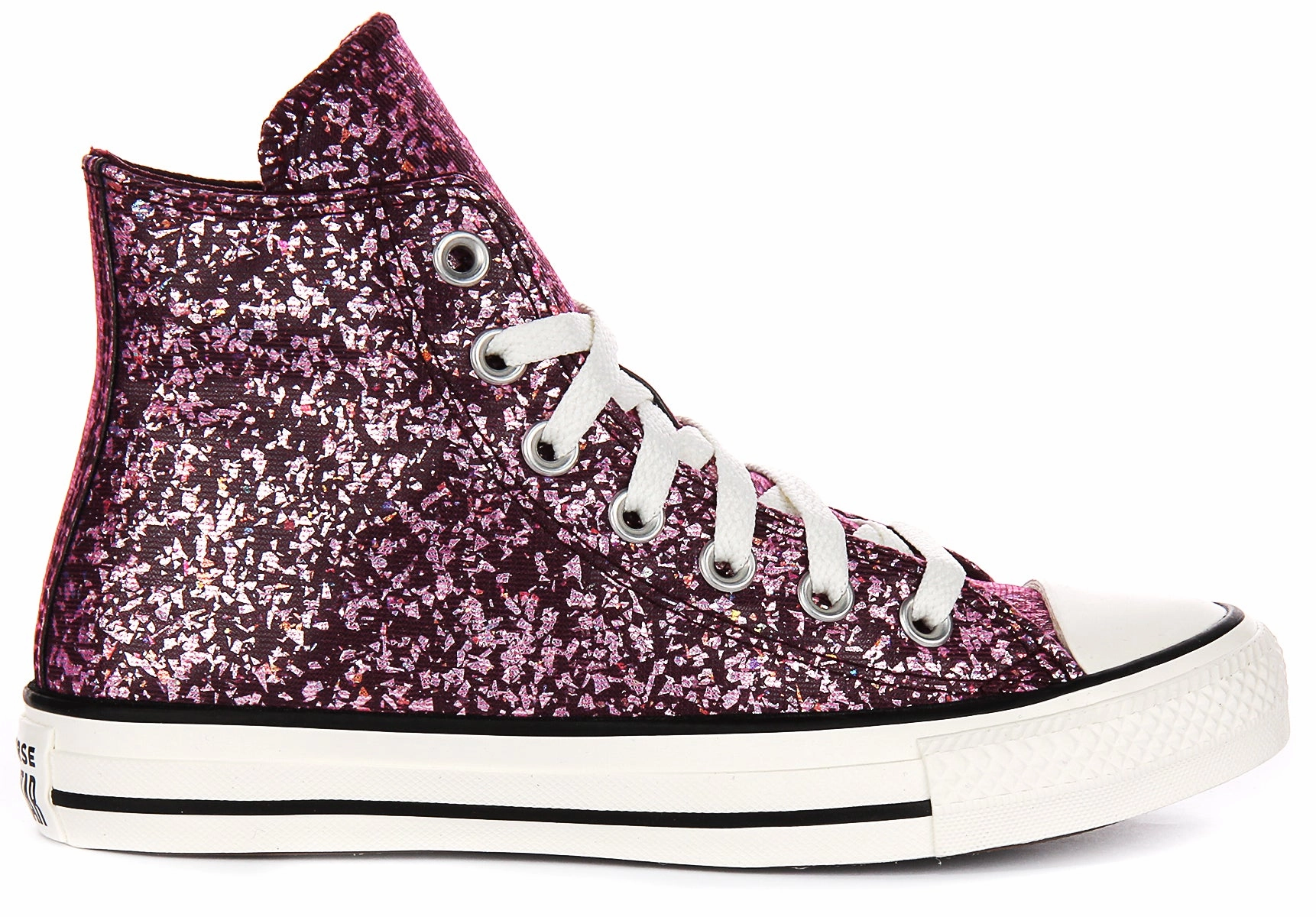 Air Glide Converse Chuck Taylor A11137C In Magenta Glitter Effect