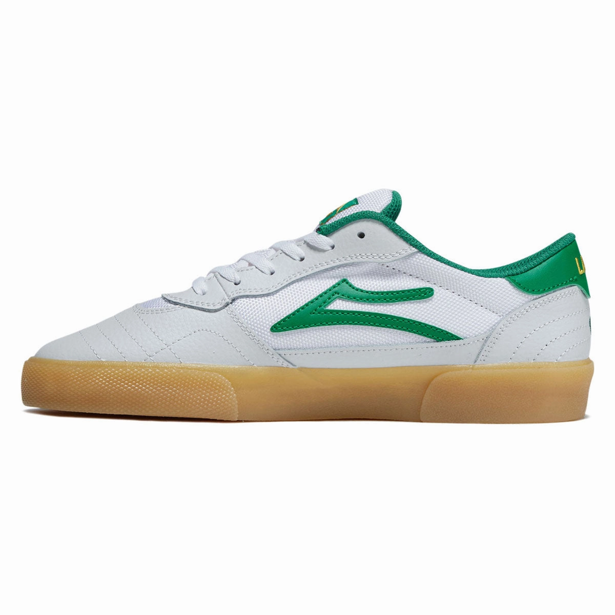 Air Move Pro Lakai Cambridge Shoes - White/Green Leather