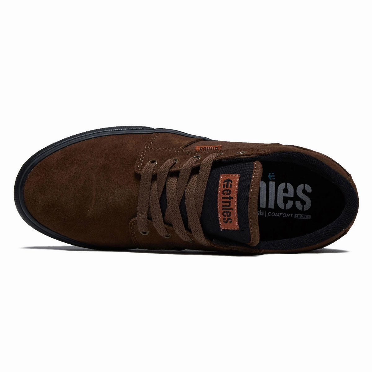 Air Shield Max Etnies Barge LS Shoes - Brown/Black