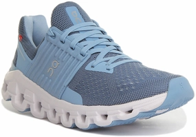 On Running Cloudswift In Sky Blue For Women Balanced weight High Flexibility