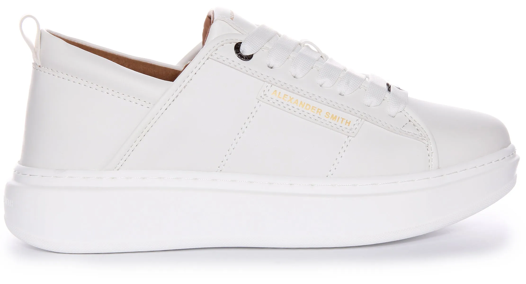 Alexander Smith Trainers In White For Men Pace Control