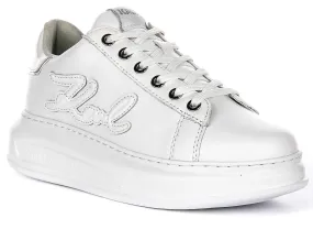 Karl Lagerfeld Kapri Signia In White For Women Muscle Training