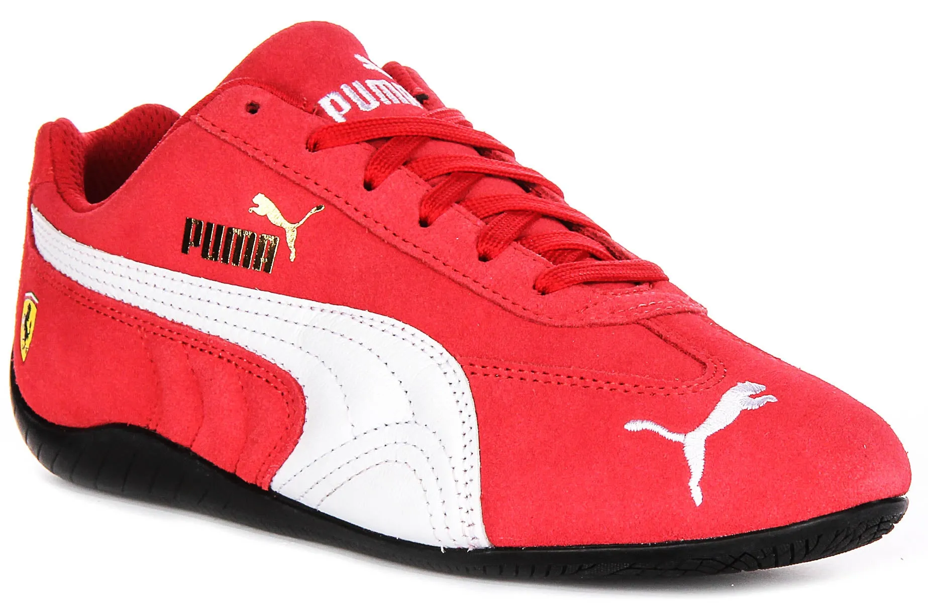 Sprint Ready Puma X Ferrari Speedcat In Red White