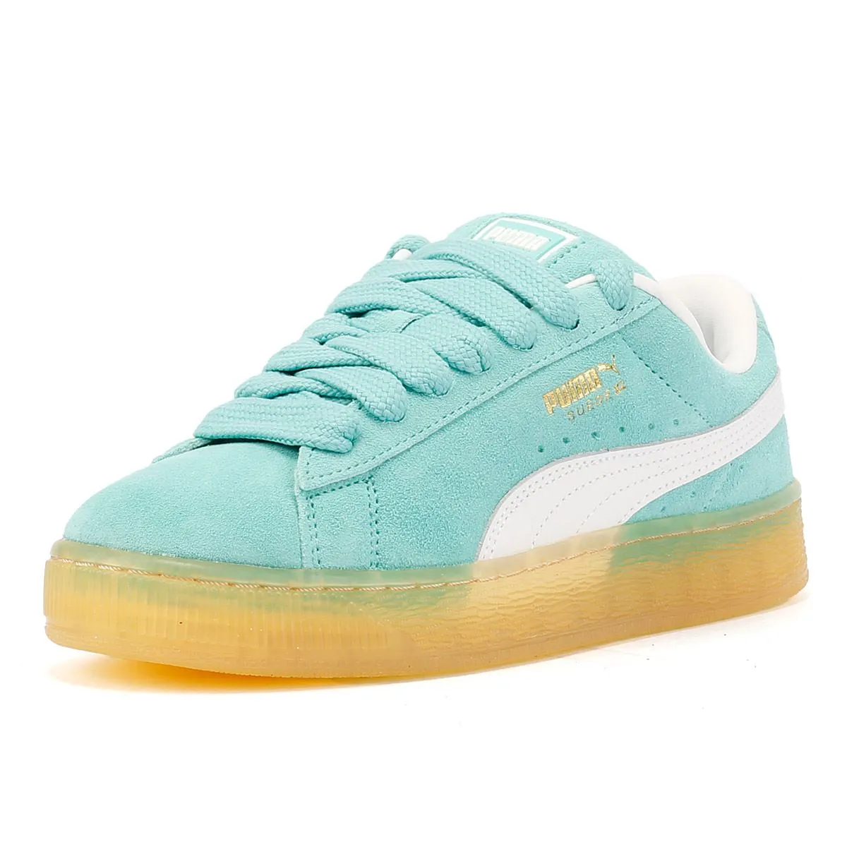All-Weather Design Puma Suede XL Suede Aquatic/White Trainers