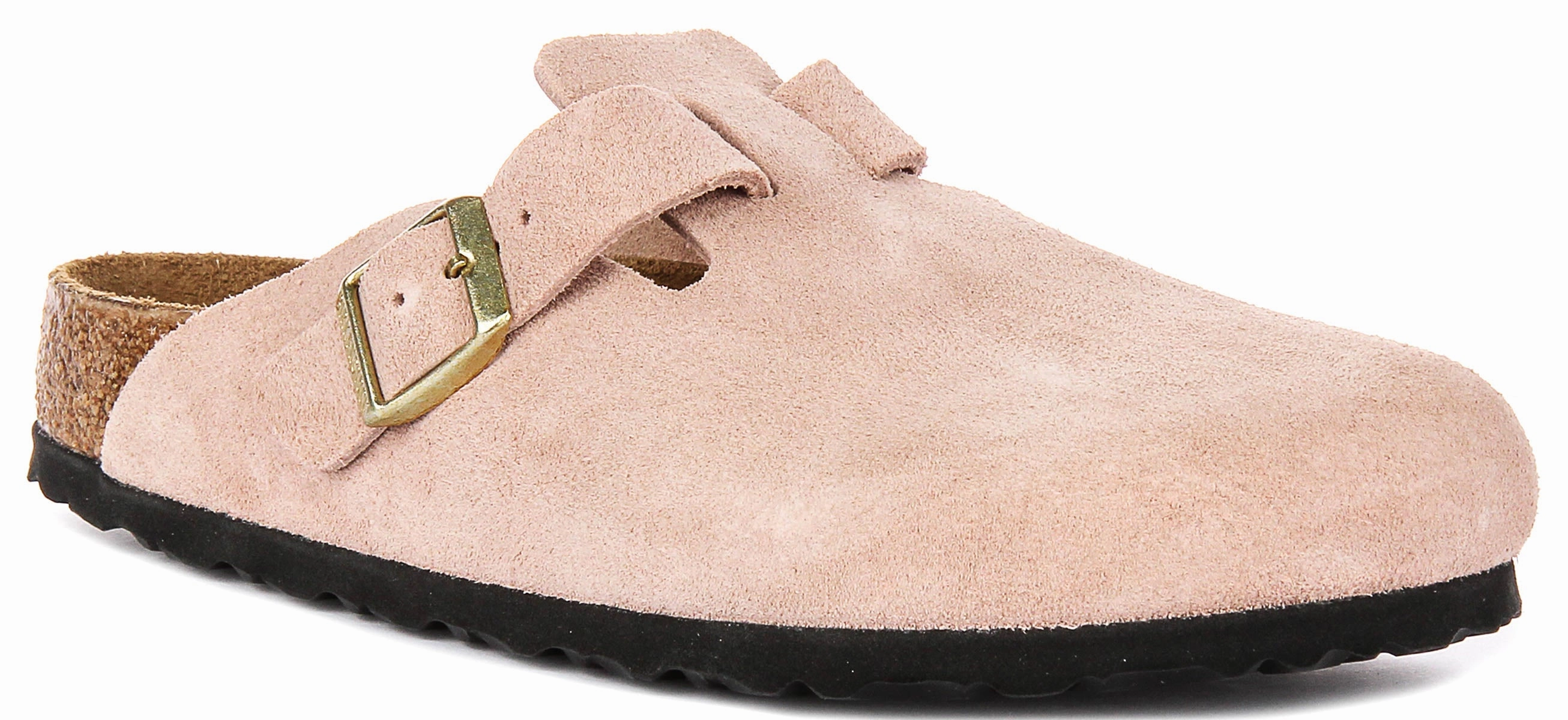 smooth - stride Birkenstock Boston BS In Rose | Regular Fit