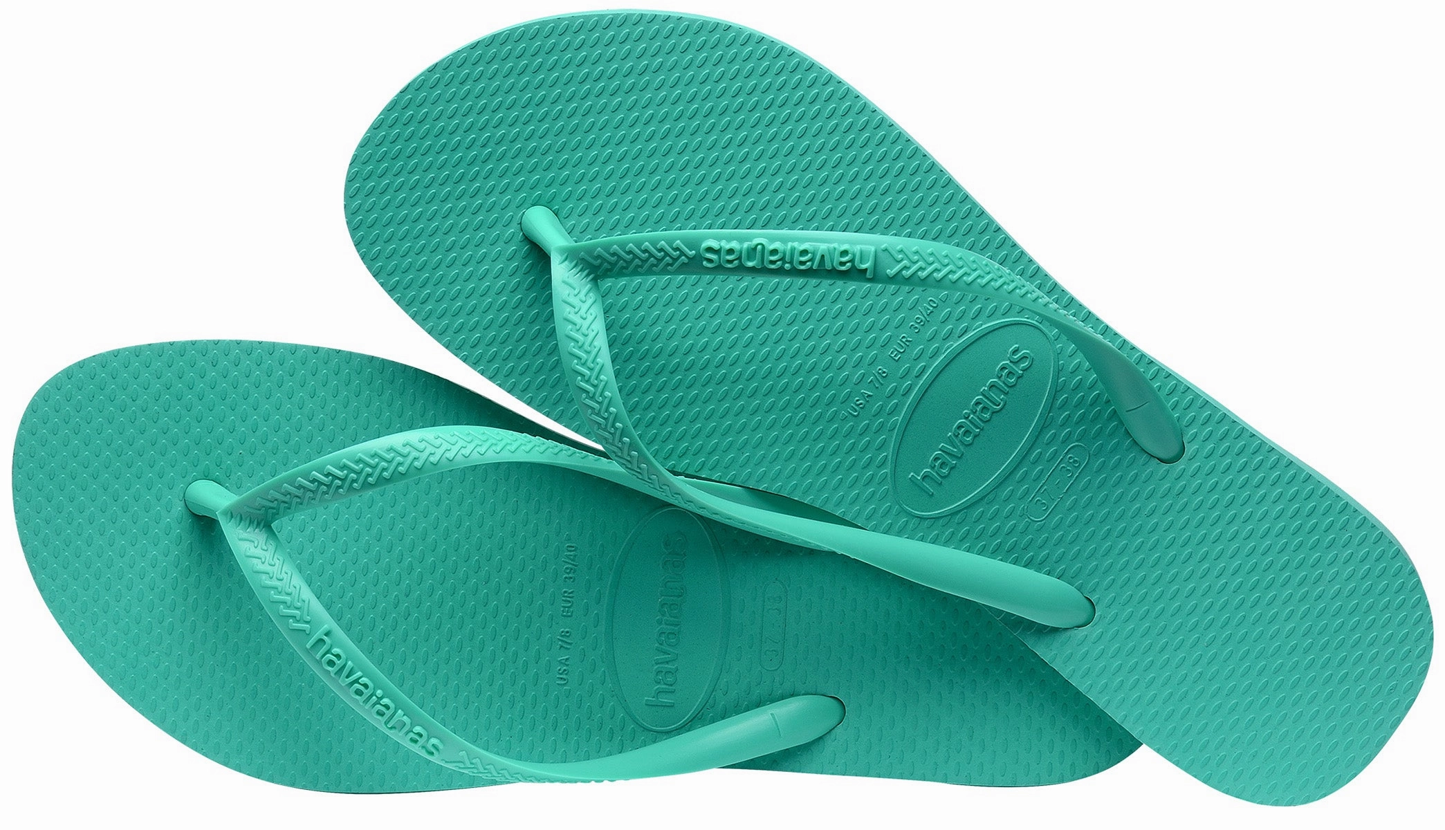 All Day Comfort Havaianas Slim In Green For Women