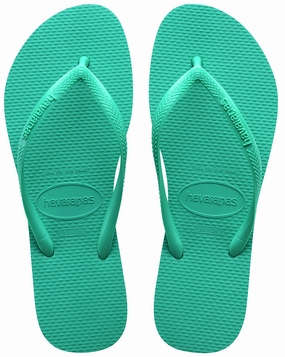 Havaianas Slim In Green For Women Simple Step