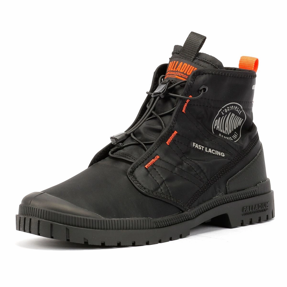 All Day Comfort Palladium SP20 Travel Hi Black Boots