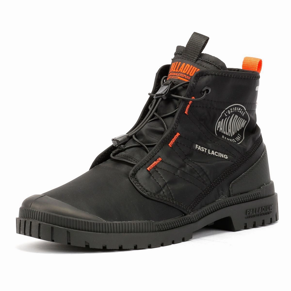 All Day Comfort Palladium SP20 Travel Hi Black Boots