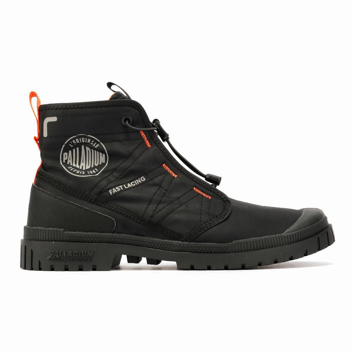 All Day Comfort Palladium SP20 Travel Hi Black Boots