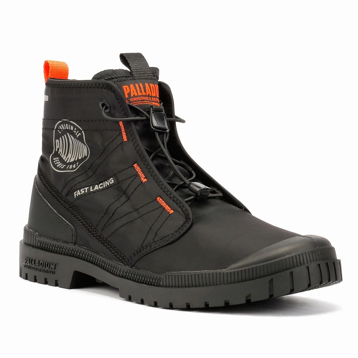 All Day Comfort Palladium SP20 Travel Hi Black Boots