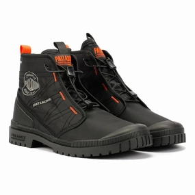 Palladium SP20 Travel Hi Black Boots Protective Sole