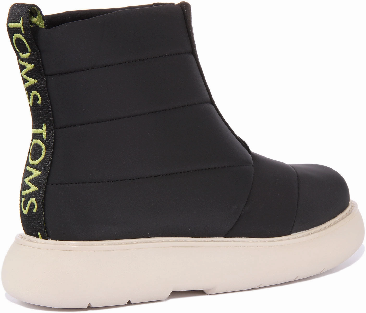 All Day Ease Toms Puffer Boot In Black For Women