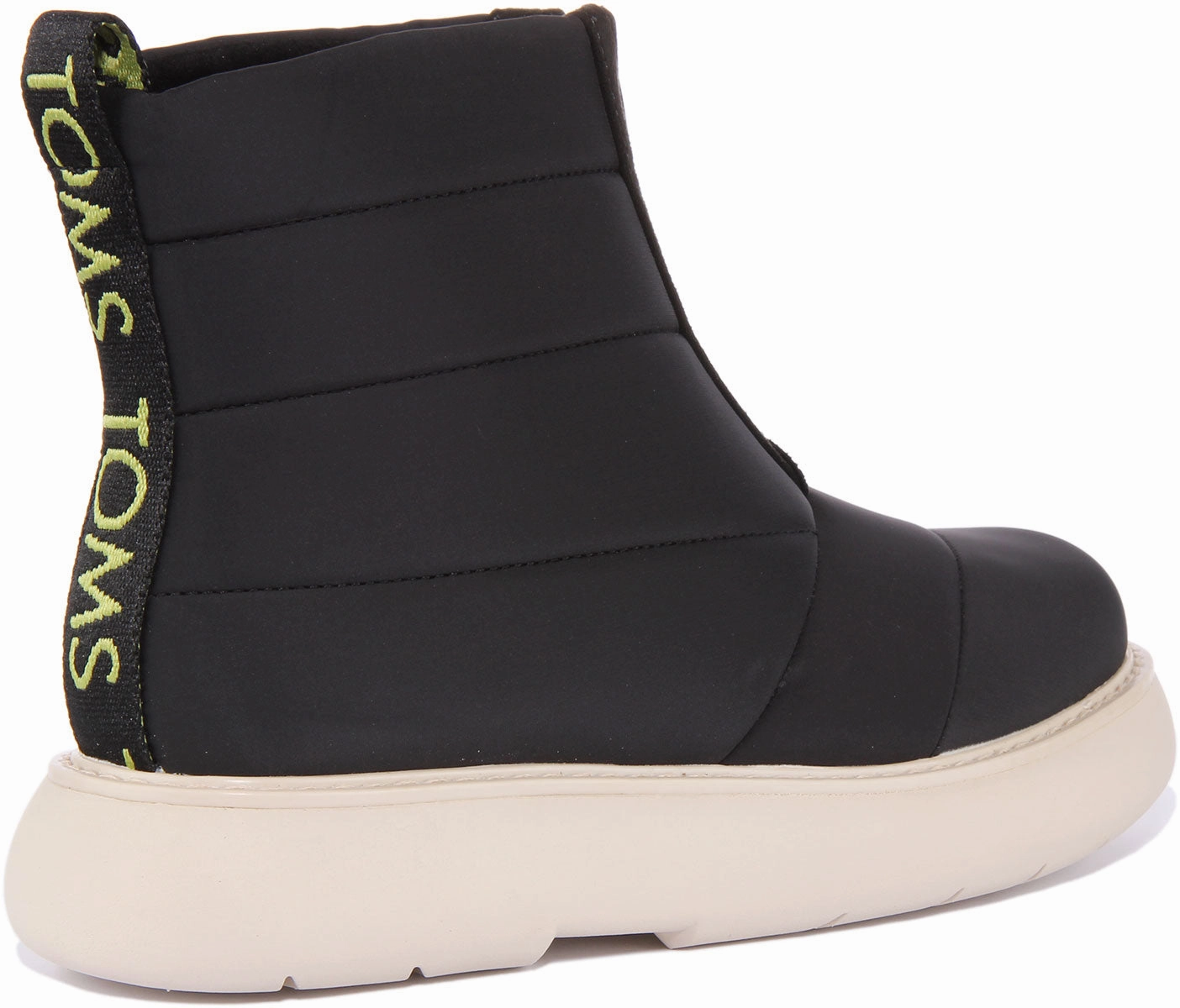 All Day Ease Toms Puffer Boot In Black For Women