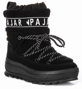 Campsite Ready Pajar Galaxy Lama In Black For Women